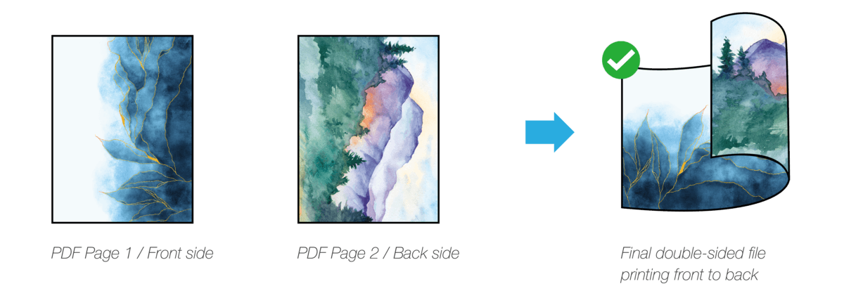 Portrait orientation example - corrected with flip