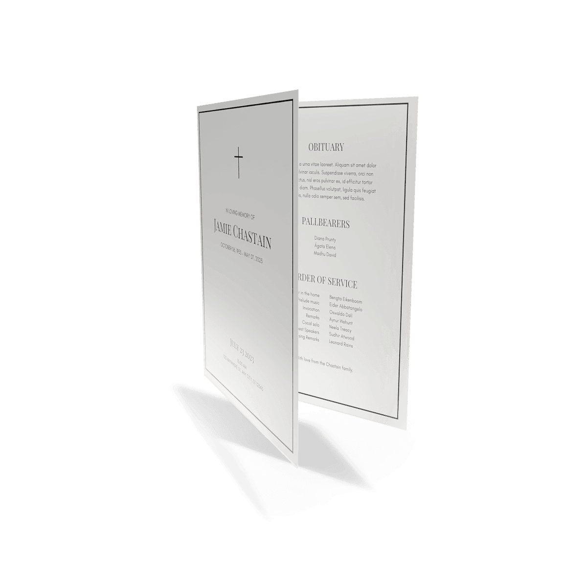 Funeral Programs | Brochures