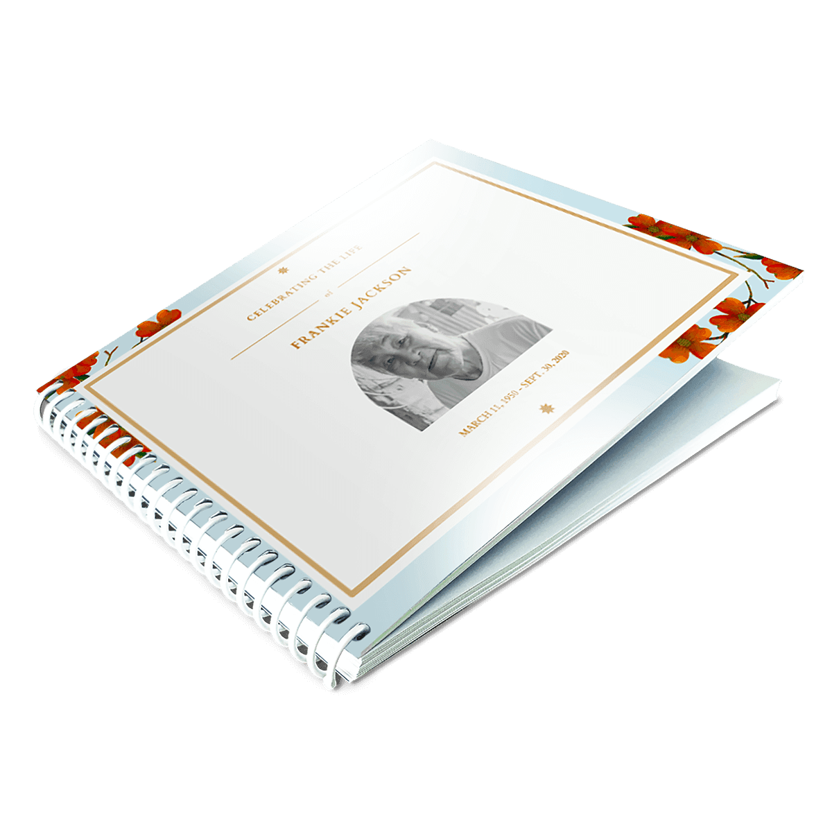 Funeral Programs | Spiral Bound