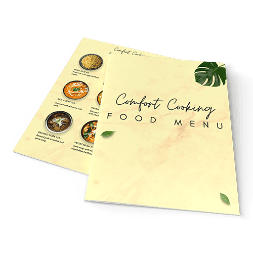 Menus | Booklet