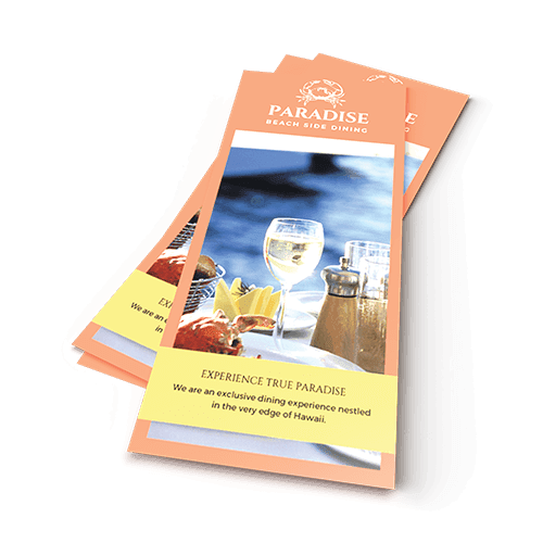 Restaurant Rack Cards